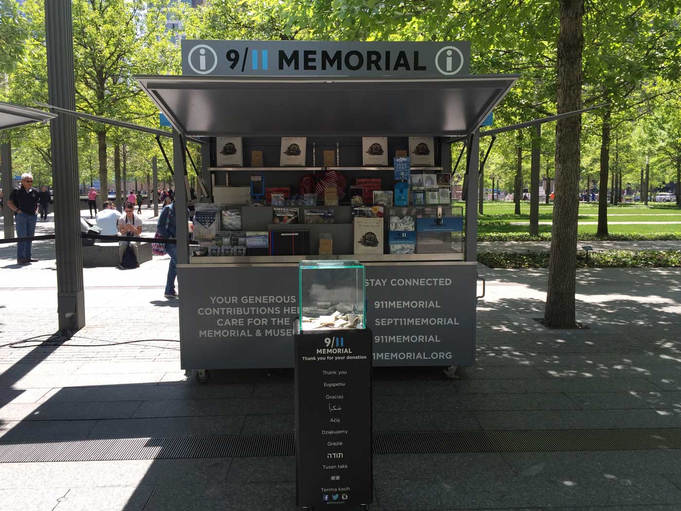 911 Memorial Cart by Merchandising Frontiers, Inc.
