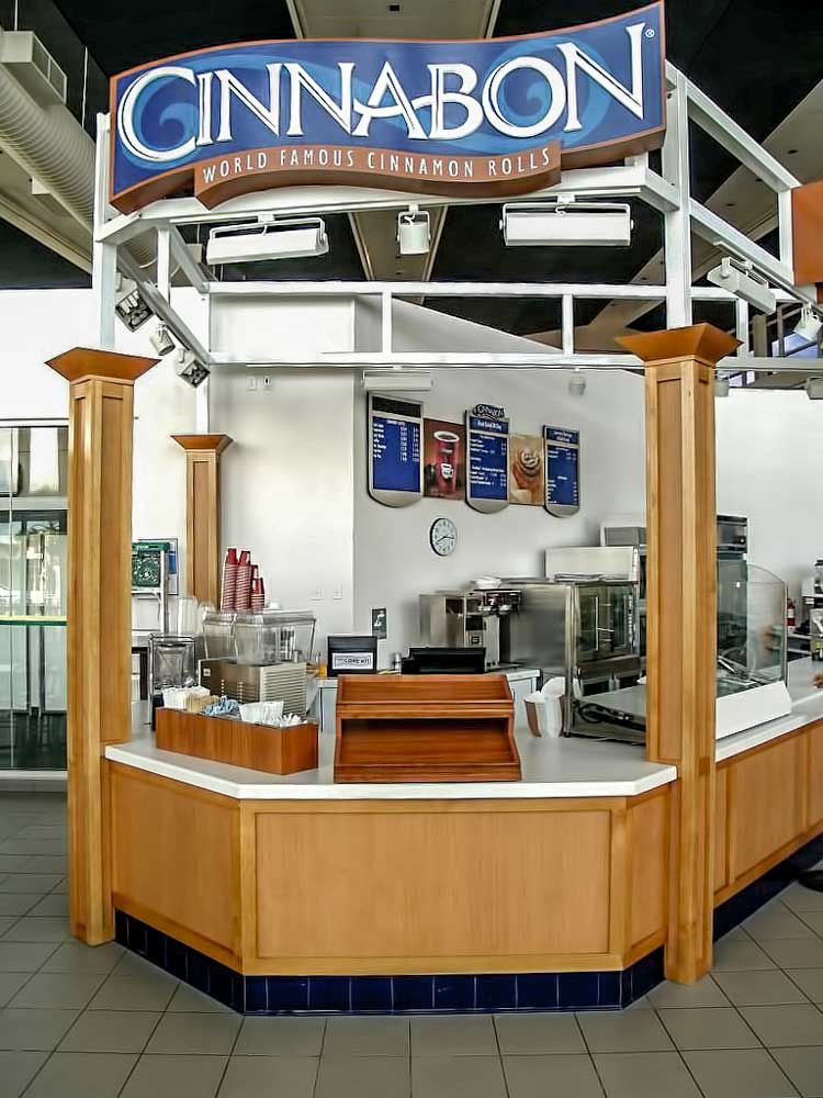 Cinnabon Food Service Kiosk