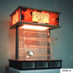 Self serve point-of-purchase cookie table top display merchandiser