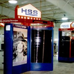 Point-of-Purchase POP endcap display for retail hard goods