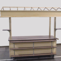 Aquarium retail kiosk is mini store for souvenirs