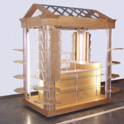Historical society museum gift shop retail merchandising unit