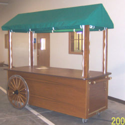 Casino gift shop mobile vending retail cart