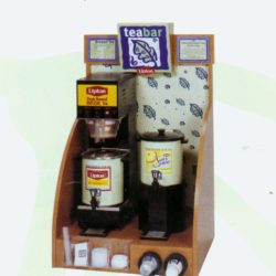 Custom countertop self serve beverage merchandiser