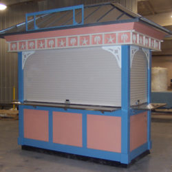 Mobile outdoor retail merchandising unit or rmu