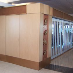 Custom airport retail kiosk shops