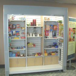 Retail concession stand gift shop kiosk
