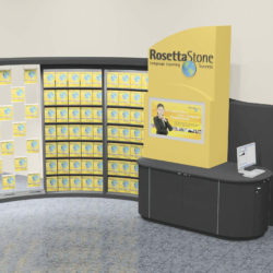 Custom retail wall shop kiosk for shopping malls
