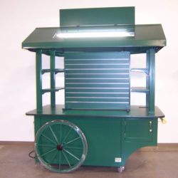 Retail mobile vending push cart, concession pushcarts