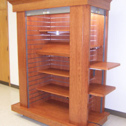Mobile Retail Merchandising Unit RMU or wall shop
