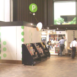 Retail Book store kiosk or stand at hospital