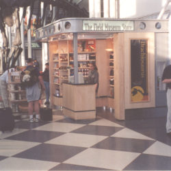 Airport retail store kiosk or wall shop