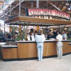 Custom customer service center retail kiosk