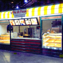 Vie de France deli sandwich and bakery foodservice vending kiosk