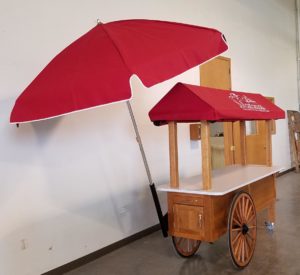 City of Manassas Wagon Wheel Cart