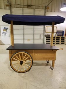 Marriott Hotel Florida Wagon Wheel Retail Cart